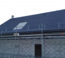 Installation des tuiles