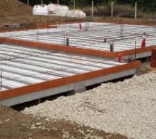 Plancher prêt pour la dalle