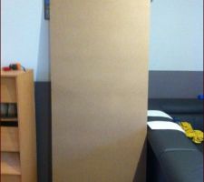 Le matos: un panneau en MDF