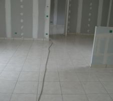 Carrelage pièce principale