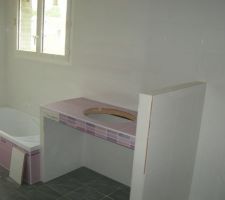 Salle de bain depuis le cumulus