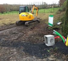 Mise en place des gaines pour les énergies