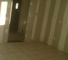 Pose du carrelage