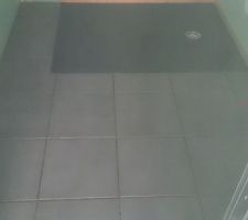 Pose du carrelage