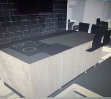 Voila la cuisine, vous en pensez quoi?