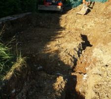 Fouilles, préparations des fondations