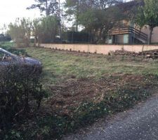 Voila, pr&ecirc;t pour le terrassement