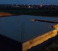 Coulage de la dalle RDC