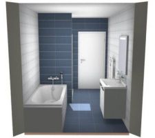 La salle de bain des enfants et des amis