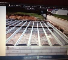 La dalle prend forme
