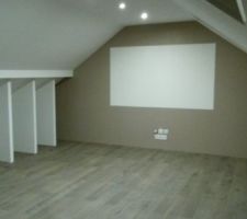 Peinture et parquet finis