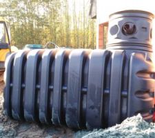 Arrivage de notre récupérateur d'eau de 3500L
