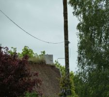 Poteau avant &eacute;lagage