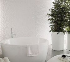 Faïence Oxo deco (Porcelanosa) pour salle de bain étage