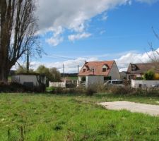 Notre terrain - Vue sud-est