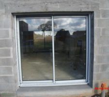 La nouvelle baie au sud/ouest, 2,20m