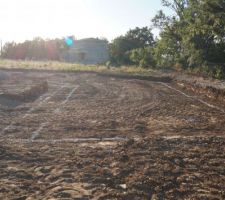 Terrassement pour les fondations