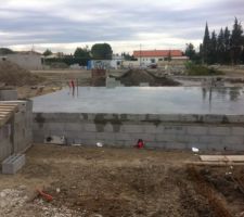 Vide sanitaire 60 cms mont&eacute; et dalle coul&eacute;e