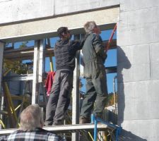 Mise de niveau des coffre pour volets roulants