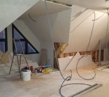 Avancement du placo