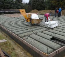 Ensemble des longrines et hourdis