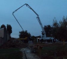 Coulage des fondations !