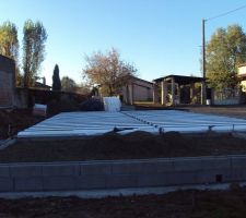 élaboration du plancher