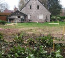 Implantation de la maison ! on s'y voit déjà !