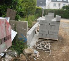 Mur de séparation avec le voisin