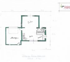 Première esquisse des plans définitifs