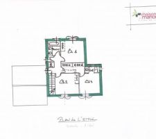 Première esquisse des plans définitifs