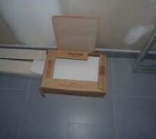 Reste faience salle de bain