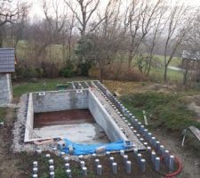 ...sans oublier le petit clin d'oeil, aux travaux de la piscine !!