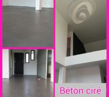 Beton cire terminé