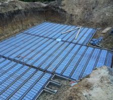 Vide sanitaire presque terminé, ne reste plus que la dalle béton
