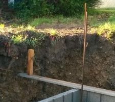 Hauteur de la terre avant d&eacute;capage