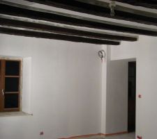 Sous couche dans le salon