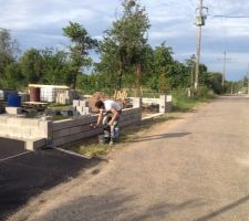 3 rangs d agglos terminé