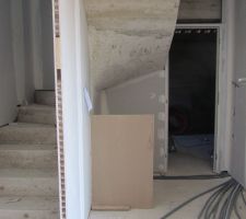 Escalier beton