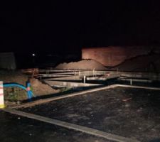 Montée du vide sanitaire une une journée, et ce pour les deux jumelées.