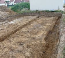 Terrassement des fondations