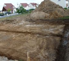 Terrassement des fondations