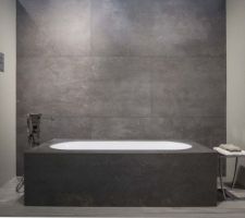 SDB ambiance béton