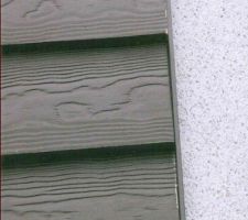 Notre beau bardage pas du tout abîmé