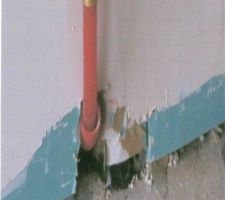 Autre trou dans le mur