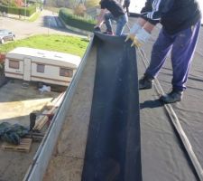 Pose membrane EPDM