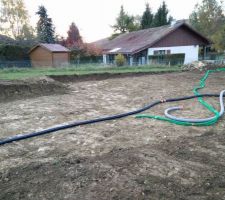 Terrassement en cours