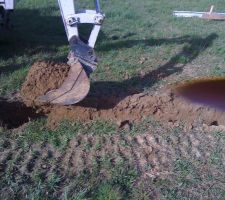 Le dur etait bas 70 cm au plus profond!