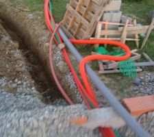 Sortie des gaines et des evacuations