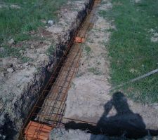 Le ferraillage des fondations